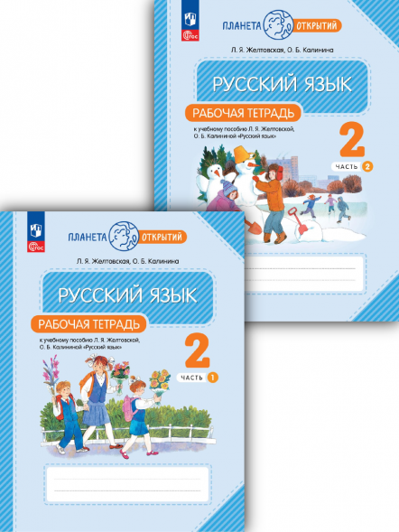 Русский язык. 2 класс. Рабочая тетрадь. Комплект. Желтовская