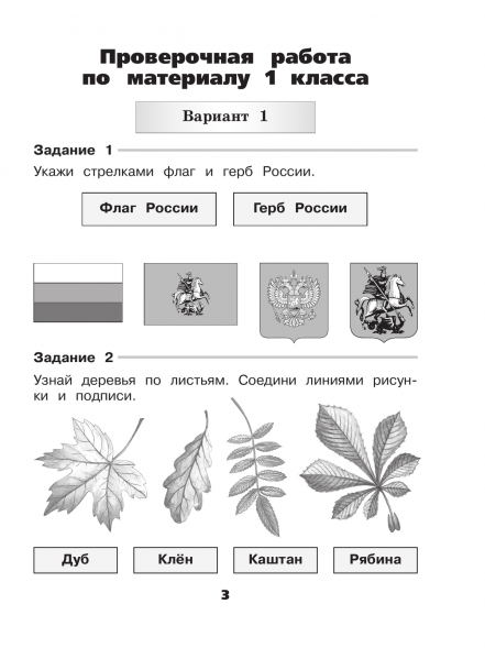 Окружающий мир. Проверочные работы. 2 класс. Плешаков А.А.