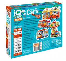 IQ Пазл Напольный  Машинки (Cars) 3+