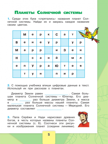 Окружающий мир. Рабочая тетрадь. 4 класс. Комплект.