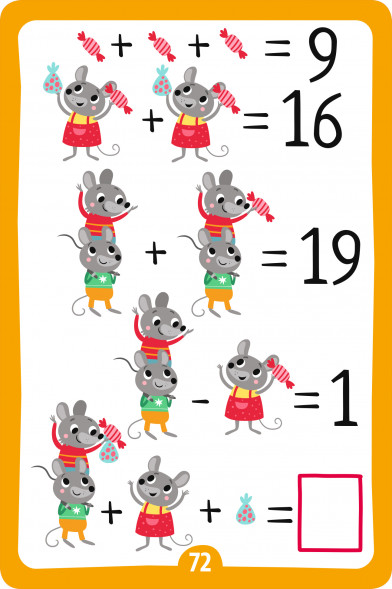 IQ Многоразовые карточки с маркером. Счёт в пределах 20.
