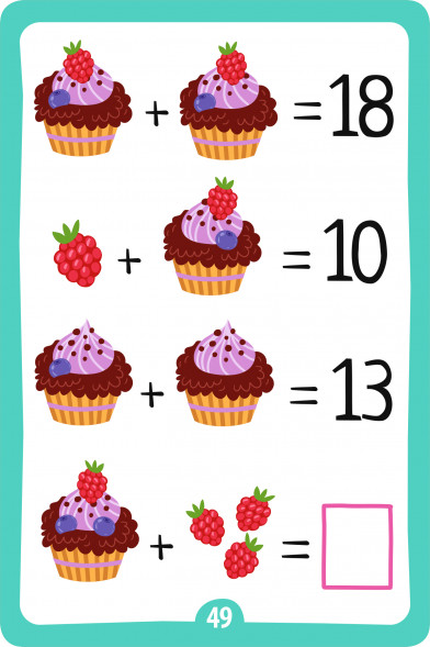 IQ Многоразовые карточки с маркером. Счёт в пределах 20.