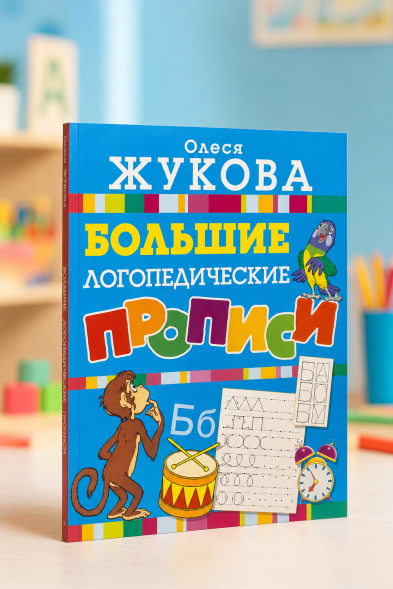 Большие логопедические прописи. Жукова О.С.