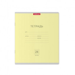 Тетрадь. 24 листа. КЛЕТКА. ErichKrause. Классика ассорти
