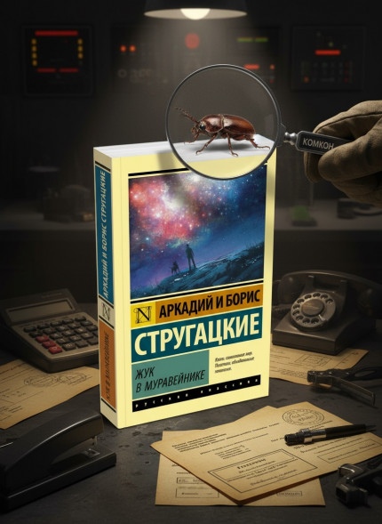 Жук в муравейнике