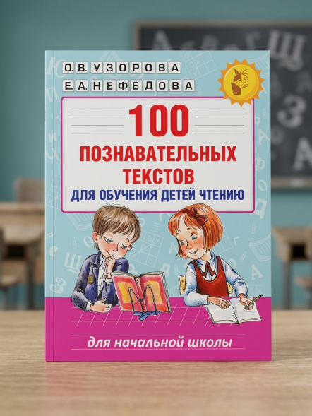 100 познавательных текстов для обучения детей чтению. Узорова О.В.