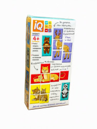 IQ кубики. 6 кубиков в поддончике. Кто живёт в зоопарке.
