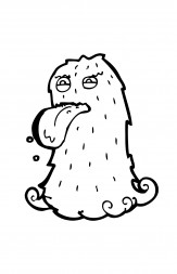 Смешные монстрики и зверята. Раскраски антистресс