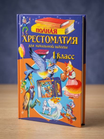 Полная хрестоматия для начальной школы. 1 класс.  Для школьников и учеников начальных классов
