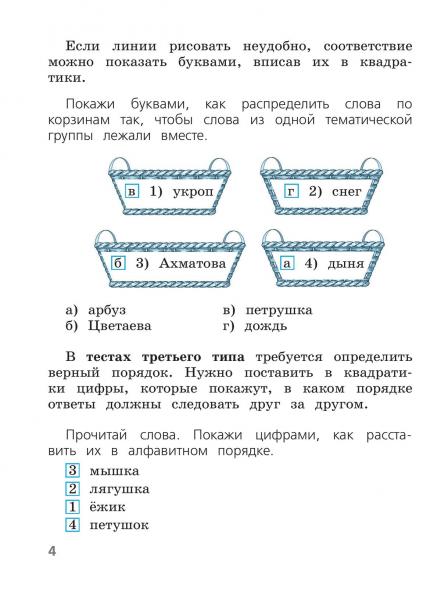 Русский язык 2 класс Тесты. Занадворова А.В.