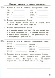 Тематические домашние задания по русскому языку. 2 класс