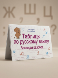 Таблицы по русскому языку. Все виды разбора. Узорова О.В.