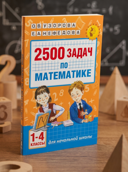 2500 задач по математике. 1-4 классы. Узорова О.В.