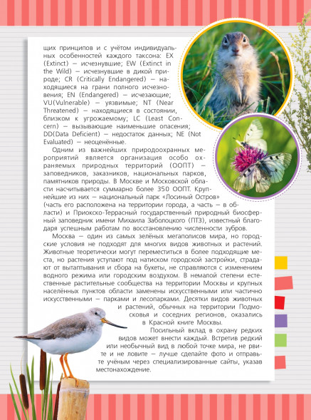 Красная книга Москвы и Подмосковья. Молюков М.И.