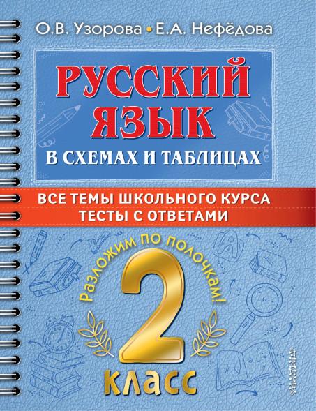 Русский язык в схемах и таблицах. Все темы курса 2 класса