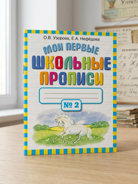 Мои первые школьные прописи. В 4 ч. Ч. 2. Узорова О.В.