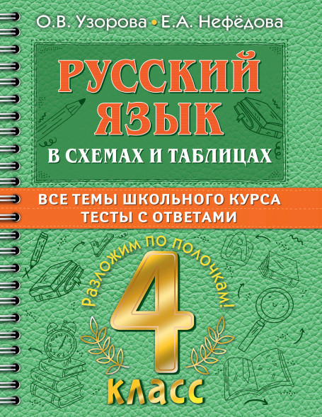 Русский язык в схемах и таблицах. Все темы курса 4 класса